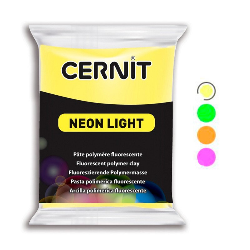 Arcilla Polimérica Cernit Neon Light 56G Casa Piera Barcelona