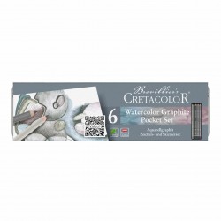 Caixa Watercolor Graphite Pocket Set Cretacolor 6 Casa Piera Barcelona